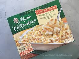 The lack of a vegetable could be remedied by serving it with a side salad (or at least a piece of. Support Our Troops With Marie Callender S Frozen Meals