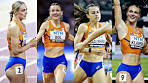 Women's 4x400m - Femke Bol leads Dutch relay to gold ... - YouTube