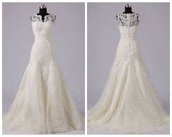 +44 20 8397 0001 |. Elegante Brautkleider Hochzeitskleider Weiss Creme Spitze 32 34 36 38 40 42 44 46 Hochzeitskleid Braut Brautkleid