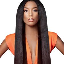 Managing long hair is not an easy task, and these long black hairstyles are here to help you out. Relaxed Straight Hair Weave Perfect Relaxed Sleek Straight Hair