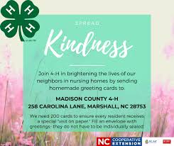 With so many great minds in our recorded history. 4 H Call To Action Spread Kindness North Carolina Cooperative Extension