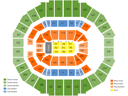 Fedexforum Seating Chart And Tickets Formerly Fedex Forum