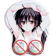 Amazon.com: TUOTANG to Love Kotegawa Yui Funny Nipple Bulge Oppai 3D Mouse  pad with Wrist Rest, Ergonomic Design Uncensored Anime Collectible Chest  Mousepads, White, Large : Office Products