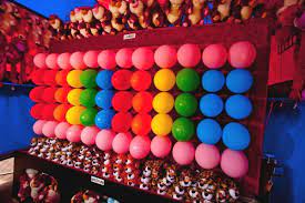 Balloon Dart Game Idea Circus Party Games Carnival Booths Minion Party Games