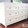 I made this 6 drawer tall dresser with simple pocket hole joinery and materials from the home center. 1