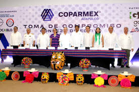 Toma Protesta El C.P.C. Ignacio Rendón Romero Como Presidente Del Centro  Coparmex Acapulco