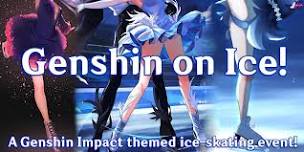 Genshin Impact Skating on Ice!