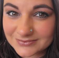 Check out today's deals now! Nose Stud Gemstone 4mm Gold Your Choice Of Style Gauge And Gemstone Unique Handcrafted Piercing Jewelry Stacking Rings