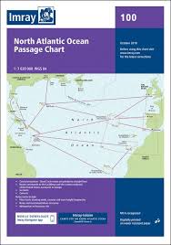 chart 100 north atlantic ocean passage chart