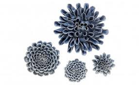 In your choice of black or white, mix and match them to transform greenery into works of art in the bedroom, living room or beyond. Indigo Ceramic Flowers