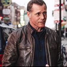 Pin By Samanthastaples Steven2014 On Hot Voight Smiling In 2021 Jason Beghe Chicago Pd Leather Jacket