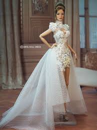 New Dress For Sell Efdd Barbie Gowns Barbie Wedding Dress Dresses