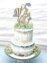 Hot Air Balloon Cake Topper Adventures Cake Topper Hot Air Balloon Cupcake Toppers B Baby Shower Cakes For Boys Baby Shower Cake Topper Hot Air Balloon Cake