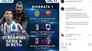 As roma yang musim lalu finis di peringkat kelima, dijadwalkan bertamu ke markas. Jadwal Liga Italia Musim 2020 2021 Pekan Pertama Di Rcti Plus Ac Milan Vs Bologna Tribun Jogja