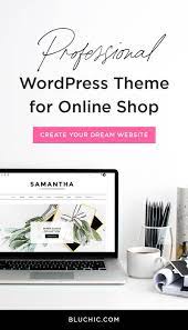 Samantha Ecommerce Wordpress Theme For Online Shop Bluchic Wordpress Theme Wordpress Professional Website Templates