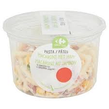 Carrefour Lunch Time Pates Macaroni Au Jambon 270 G Macaron Traiteur Salade Repas