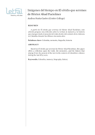 Resumen final el olvido que seremos storyboard from sbt.blob.core.windows.net. Https Revistaseug Ugr Es Index Php Letral Article Download 3572 3560
