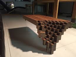 Image Of Falling Brick Coffee Table Furniture Diy Patio Furniture Mahogany Furniture