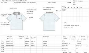 Ficha Polo Box Fichas Confeccion Patrones De Costura