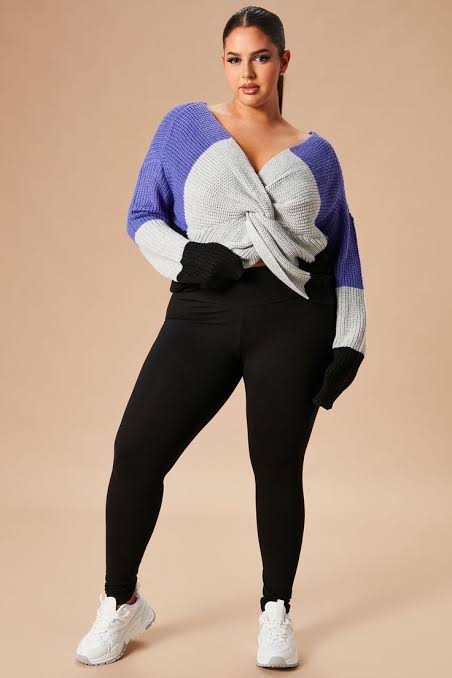 Women's Running Around High Rise Legging in Black Size Large