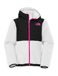 Black And White North Face Jacket Black And White Polka Dot North Face North Face Denali Hoodie North Face Jacket Womens North Face Jacket