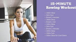 does rowing machine help to lose weight