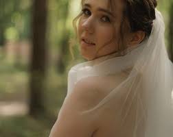 Wedding Veil Tulle Bridal Modern Soft Veil Sheer English Netting Hair  Accessories With Comb Floor Length Bride Accesories Wedding Headpiece