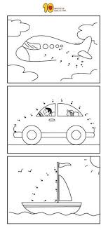 Easy Dot To Dot Printables Dot To Dot Printables Dot Worksheets Dots Sheets