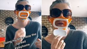 It came as johnson was engaged in some verbal jousting with jeremy corbyn, leader of the opposition labour party. Video Mum Turns Her Wet Wipe Packet Into A Mask Daily Mail Online