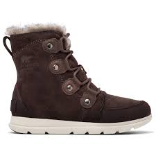 The breathable, waterproof construction keeps your feet dry, while the faux fur collar, 100g insulation and microfleece interior offer cozy comfort for your next adventure and beyond. Sorel Sorel Explorer Joan Winter Boots Women S Free Eu Delivery Bergfreunde Eu
