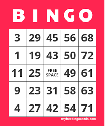 We also have a traditional 5x5 number bingo card available to print. Free Printable And Virtual Bingo Card Generator