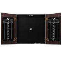 Viper Vault Dartboard Cabinet with Shot King Sisal Dartboard