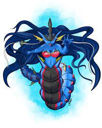Evolution, stats, moves, location, type weaknesses, data, other forms and more! Mega Garados Sprite Pokemon Etsy