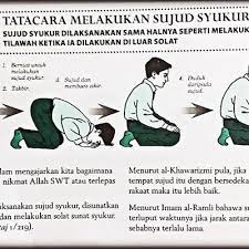 Bila perlu melakukan sujud syukur? Cara Melakukan Sujud Syukur
