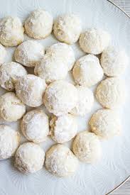 5 Ingredient Vanilla Almond Snowball Cookies Bread Booze Bacon