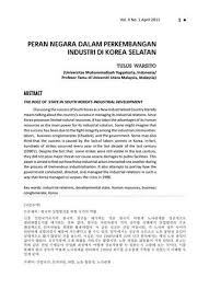 Industri (perindustrian) di indonesia merupakan salah satu komponen perekonomian yang penting. Inakos Journal Vol 2 No 1 By Inakos Issuu