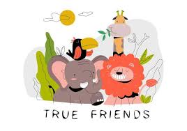 (batu bara terbentuk ketika tanaman dan hewan mati tenggelam ke dalam air rawa, di mana tekanan dan air mengubah material menjadi. Teman Teman Hewan Kartun Lucu Lucu Di Hutan Vektor Ilustrasi Datar Ai Svg Uidownload