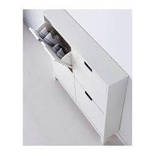 Stall Shoe Cabinet With 4 Compartments Black Brown 37 3 4x35 3 8 Ikea Shoe Cabinet Ikea Design Ikea