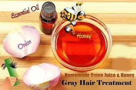 When applying onion juice, ensure that all parts of the affected areas are touched, let it sit for at least one hour before washing, and that's all. Reverse Gray Hair Onion Juice The Miracle That Works And More