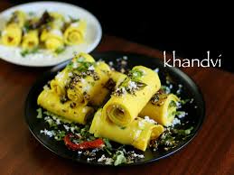 Khandvi Recipe How To Make Gujarati Khandvi In Pressure Cooker Recipe Indian Food Recipes Vegetarian Khandvi Recipe Spicy Recipes