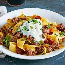 Spicy Ground Lamb Ragu Rachael Ray In Season Recipe Ground Lamb Recipes Lamb Ragu Lamb Pasta