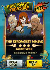 How many hours do you need to wait for a free draw in the summon treasure? Recruit Narutoonline Wiki Fandom
