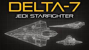 The cockpit situated far towards the rear gives it some of the style of a classic roadster. Star Wars Delta 7 Jedi Starfighter Ship Breakdown Youtube