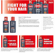 Caffeine is fast becoming one of the most popular solutions for topical hair loss treatments, and that is largely due to the hugely popular caffeine shampoo range, alpecin. Alpecin C1 Caffeine Shampoo Caffeine Shampoo Cleanses The Scalp To Promote Natural Hair Growth Leaves Hair Feeling Thicker And Stronger Lazada Ph