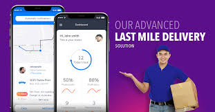 Our Advanced Last Mile Delivery Solution Solutions App Development Real Time