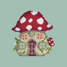 The design is complete with a festive border and alphabet lettering. Cross Stitch Shannon Christine Designs Cross Stitch Patterns
