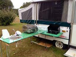 20 Rv Camping Tool Ideas For Camper Organization Freshouz Com Outdoor Camping Kitchen Camper Hacks Popup Camper