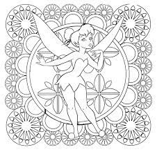 Star coloring page (m13) | color a mandala. Disney Mandala Coloring Pages Tinker Bel Coloring Pages Name Circulate