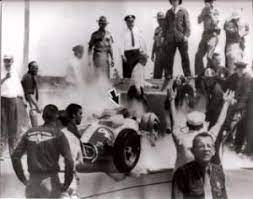 Pat O Connor S Fatal Accident Scene 1958 Indianapolis 500 Indy Car Racing Old Race Cars Indy 500