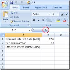 Annual percentage rate (apr) and annual percentage yield (apy) may seem similar, but knowing the difference and how they are used will help you make better financial decisions. Use Excel To Figure Out An Effective Interest Rate From A Nominal Interest Rate
